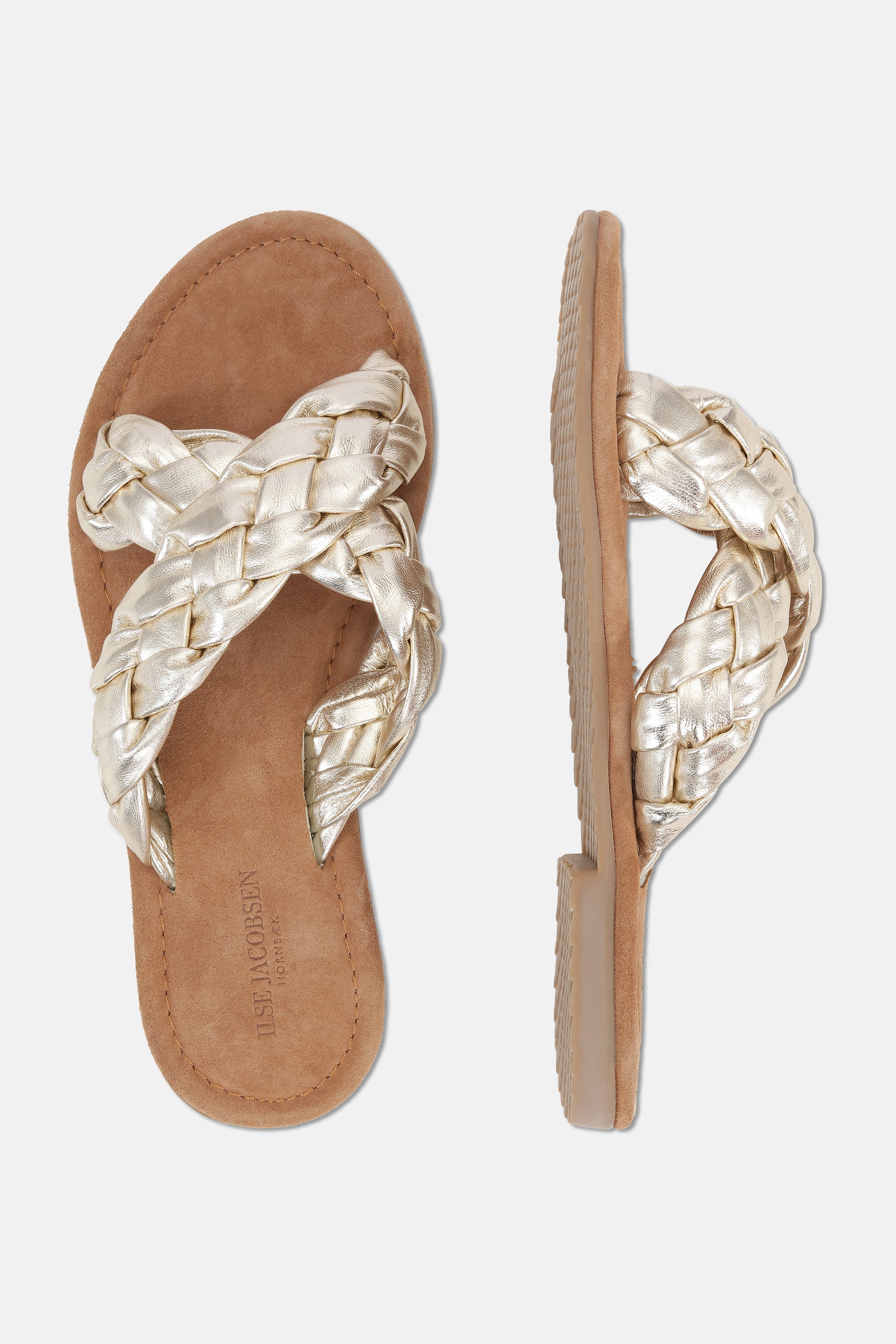 Ilse Jacobsen Hornbæk Footwear Leather Sandal Sandals 710 Silver